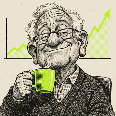 Invented caricature: S&P boomer